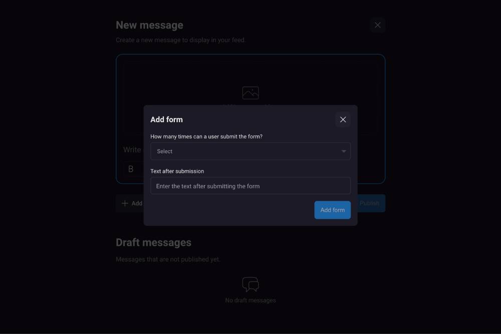 User Engagement Form