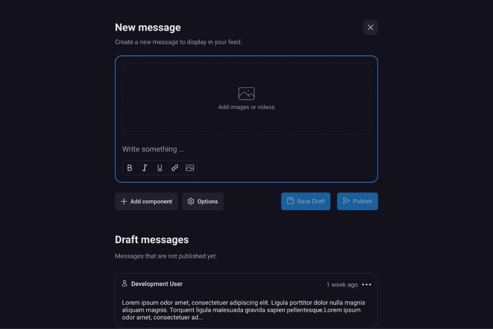Thumbnail for Introducing Draft Posts in ModalCast